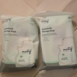 200 Motif Breastmilk Storage Bags